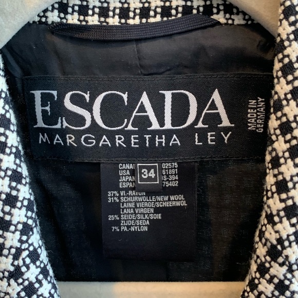 Escada Jackets & Blazers - Escada vintage woman jacket Escada Jackets & Blazers - Escada vintage woman jacket